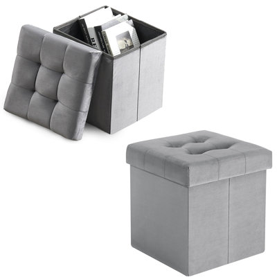 Upholstered Storage Ottoman