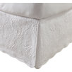 white bed skirt