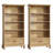 Storage Bookcase, 4-Tier Bookshelf With Drawer（Set of 2）-899919956