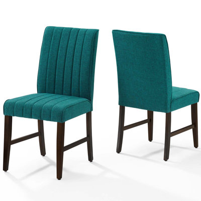 Carson Carrington Takstens Upholstered Fabric Dining Side Chair by Modway
