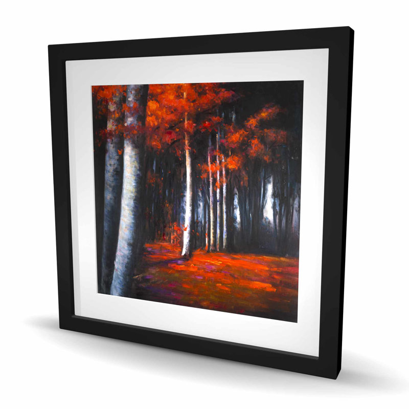 Mysterious Forest - Landscape Design, impression encadrée