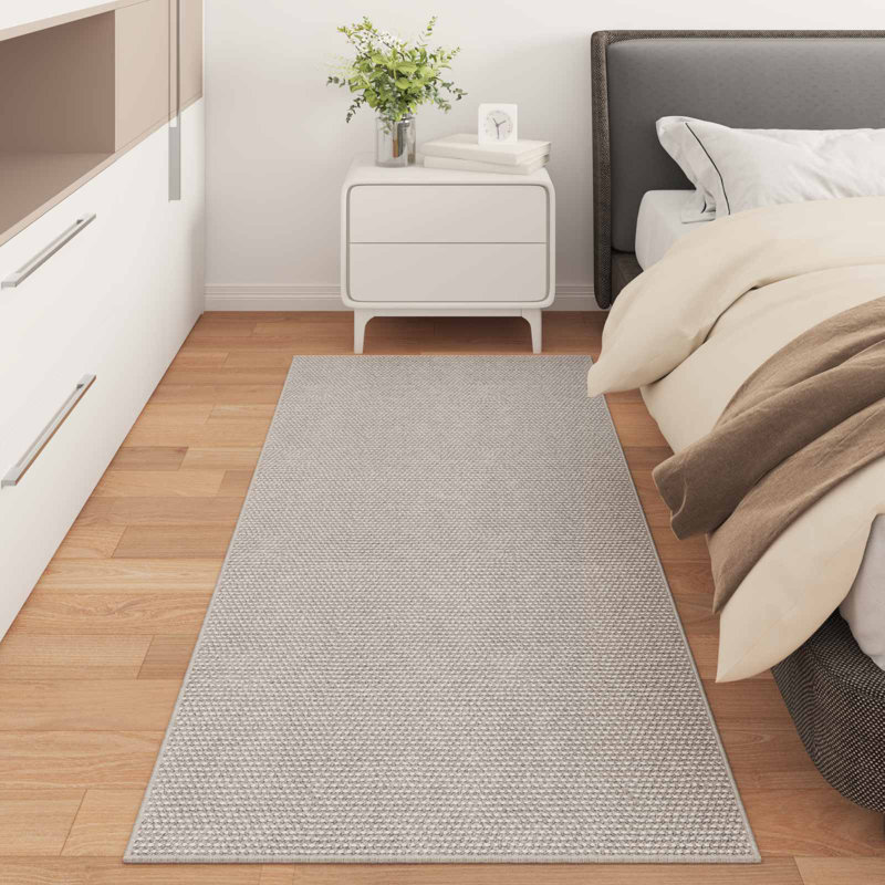 Modern Indoor Rug, Cream, Rectangle 80 x 150 cm