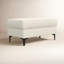Repose-pieds Ava Mid-Century moderne avec tissu performant et pieds en métal-50599591-26629171