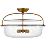 Lorford 3 - Light Semi Flush Mount