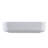 Kingsman Hardware 20 Inch Ceramic Rectangular Vessel Bathroom Sink Matte White