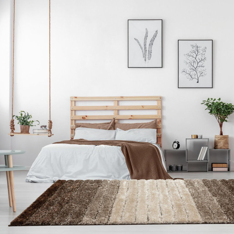 Lantanas Striped Indoor Rug, Rectangle 8' x 10'
