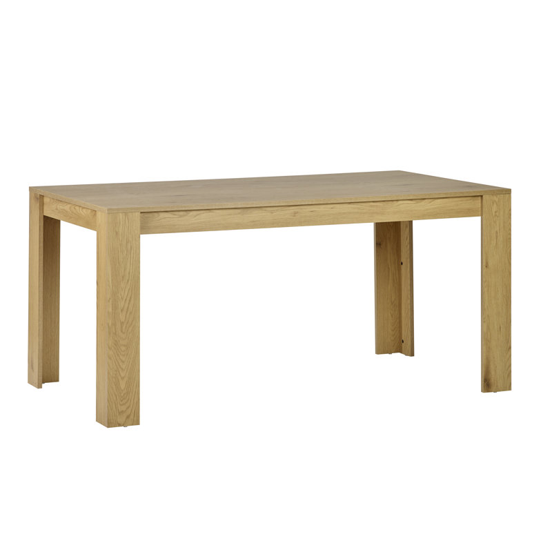 Hanswilhelm Rectangular Restaurant Table, Oak