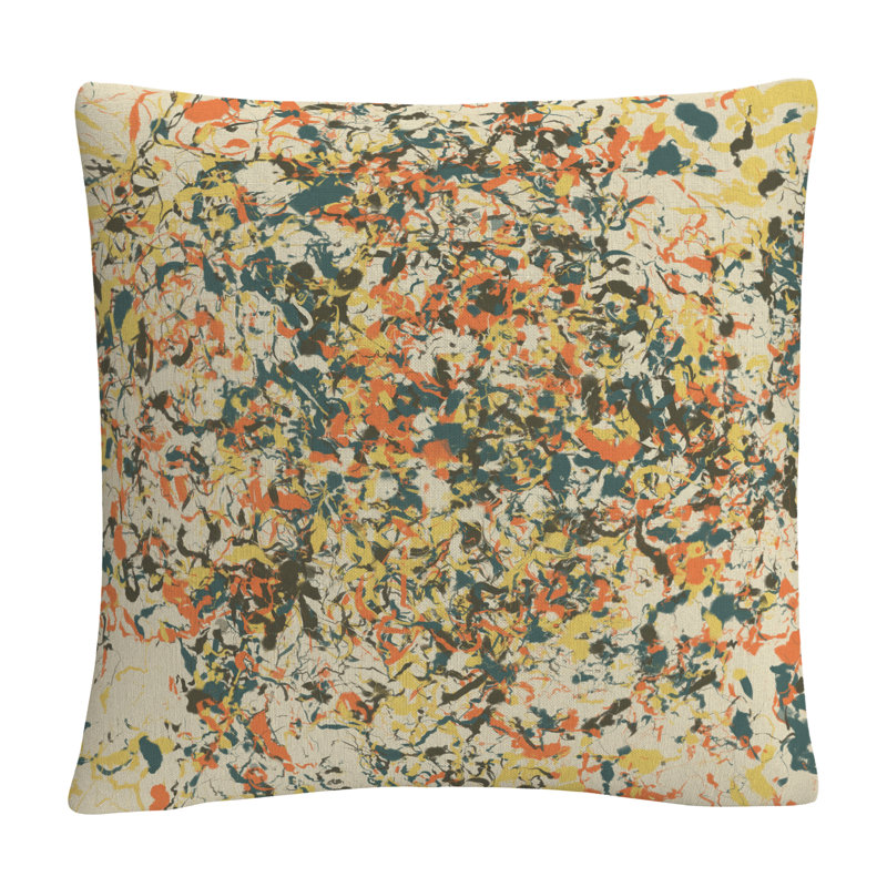 Abstract Throw Pillow