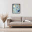 Cadre flottant Blue Moon Organic Abstraction, design par Suzanne Nicoll-117122908-117122907