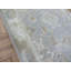 Tapis de couloir en Tapis décoratif laine noué à la main bleu ciel de conception unique 2 pi 7 po x 10 pi 2 po Broadhurst