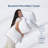 Bedsure Fluffy Pillows for Sleeping