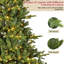 Arbre de Noël pré éclairé-1375794451
