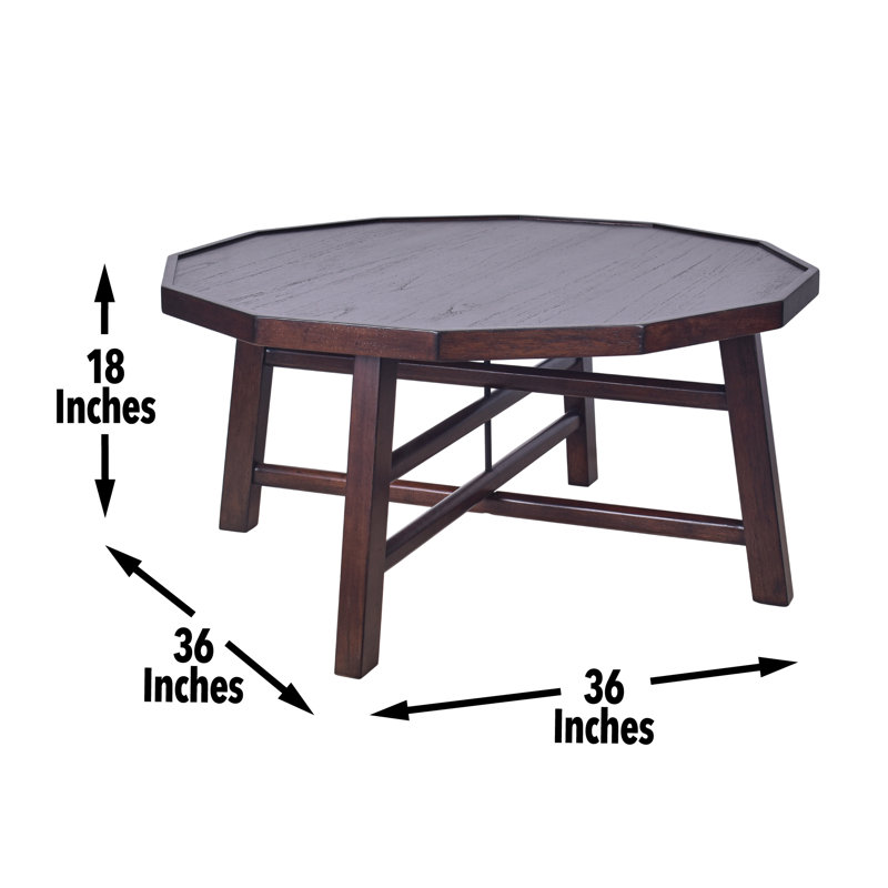 Ensemble de tables basses 3 pièces Sconset, Brun