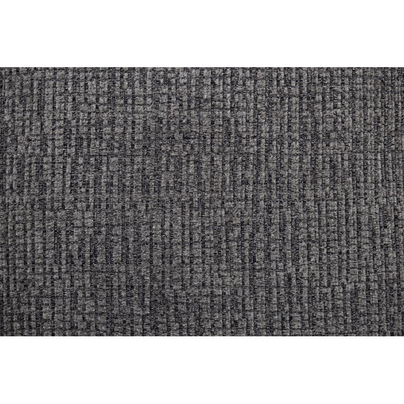 Baiona Slate Gray Chenille Sectional Sofa Set With Dual Chaises And Usb Port, Gray Chenille