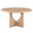 54" Solid Oak Pedestal Dining Set