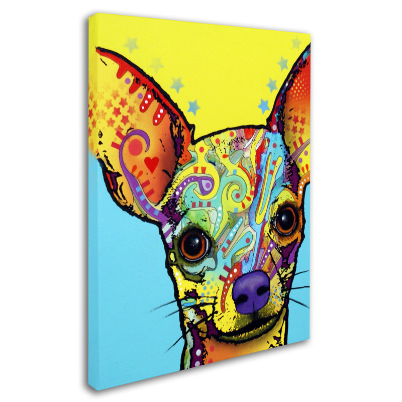 «Chihuahua», reproduction sur toile tendue, 19" H x 14" L x 2" D