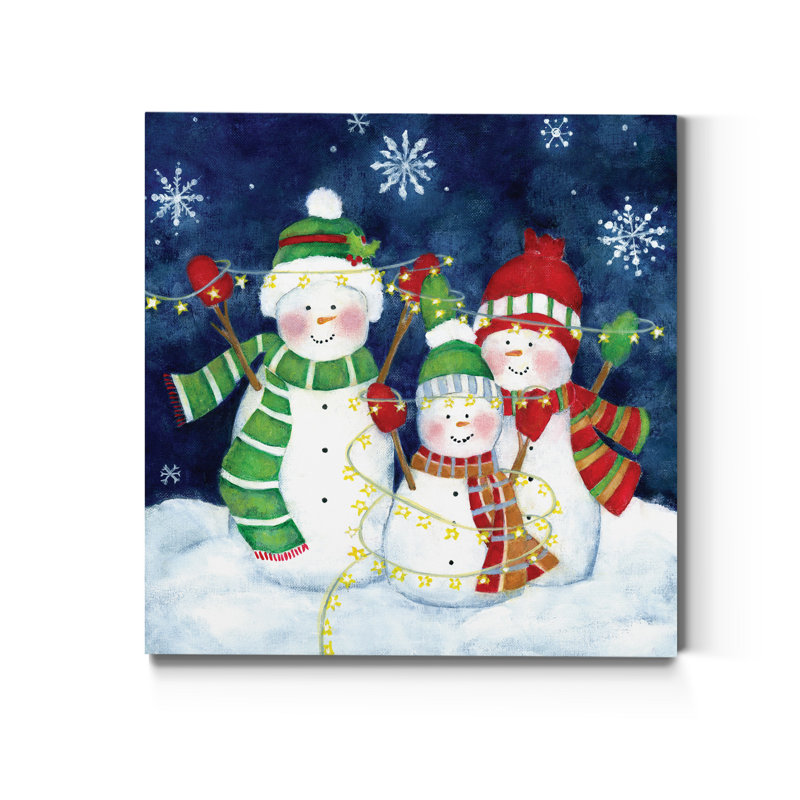 Festive Lights I - impression sur toile tendue, H 40 po x l 40 po x P 1 po