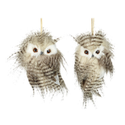 13cm Fabric Animals Hanging Figurine Ornament
