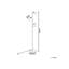 Aryanna 163cm Grey Novelty Floor Lamp