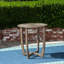 Table en bois grise 27,5 po