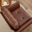 Armchair Comfy Modern Living Room Chair Leather Reading Accent Chairs Mid Century Arm Chairs for Office Bedroom -118512301