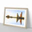 The Rotterdam Skyline Reflection - Single Picture Frame Painting on MDF-56712269-56712268