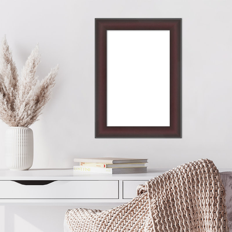 Tableau magnétique effaçable à cadre Grand Cherry, H 22 po x l 16 po