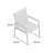 Aresha Premium All-Weather Wicker Outdoor Dining Armchair-1183304494