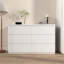 Commode 6 tiroirs Modern White-592351835