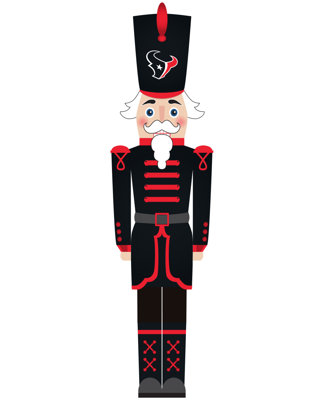 Houston Texans 46" Nutcracker Leaner