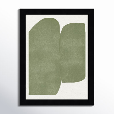 Rooney "Green Paper Cut Modern" Print