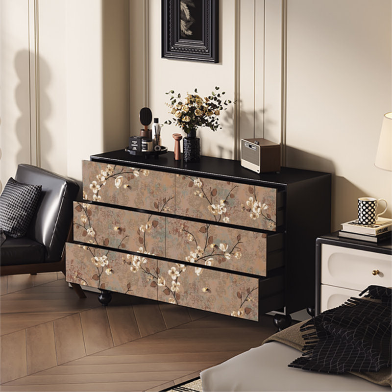 Commode d'appoint moderne à six tiroirs Modern