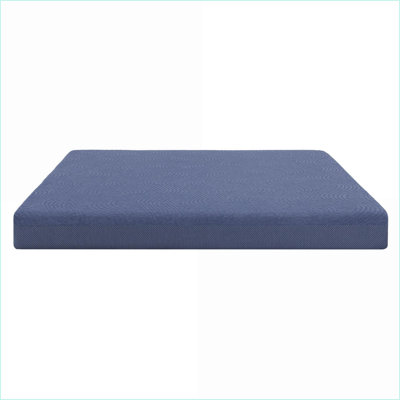 Mattresses | 8" Foam Core Memory Foam Rolled &amp; Boxed Mattress | Twin | Blue-gray