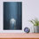Art mural en métal Winston Porter «Sadness» par Andreas Magnusson