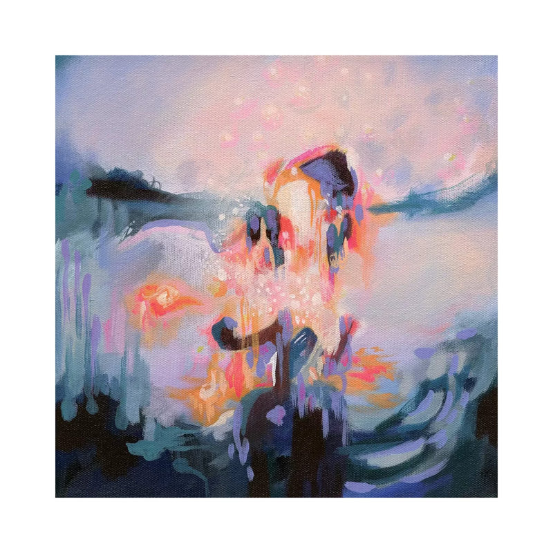 Sparkler by Stephanie Corfee - Wrapped Canvas Painting, 45.72 cm H x 45.72 cm W x 1.91 cm D