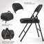 Chaises pliantes avec coussin et dossier rembourrés-967417657