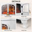 HOMCOM 51 cm W Electric Stove-388272123