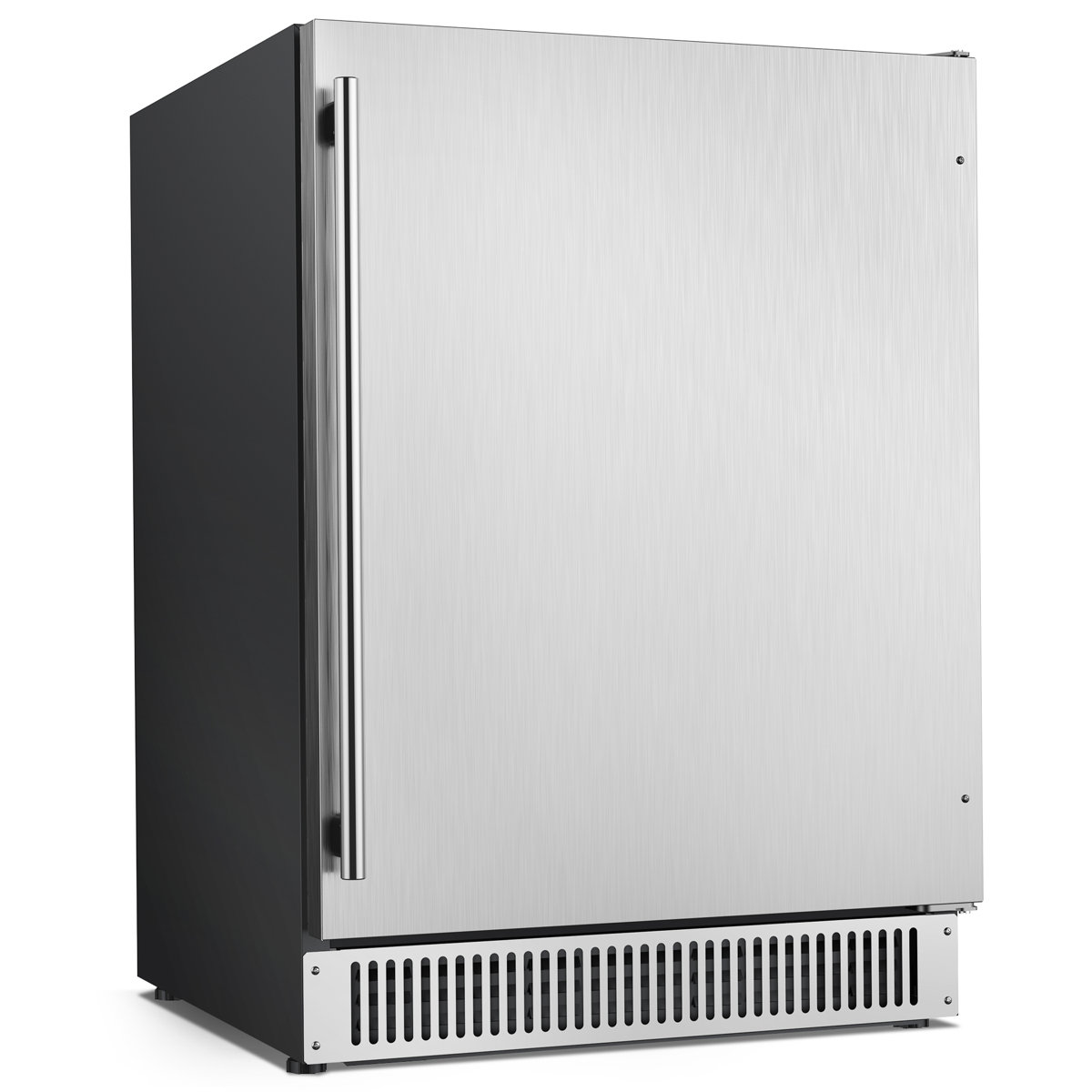 COOLSKI 23.6'' W 180 Cans (12 oz.) 5.3 Cubic Feet Outdoor Rated Beverage Cooler with Reversible Door | Fridge.com
