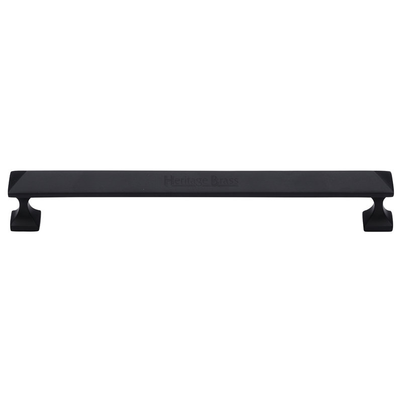 Heritage Brass Cabinet Pull Design, Matt Black, 220cm L x 24cm W