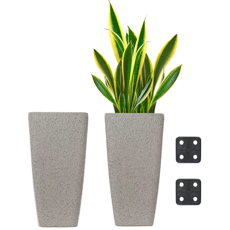 Hymie Pot Planter, Tan