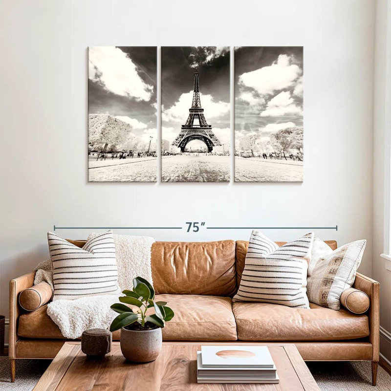Kavia His Majesty Eiffel, 36" H x 57" W