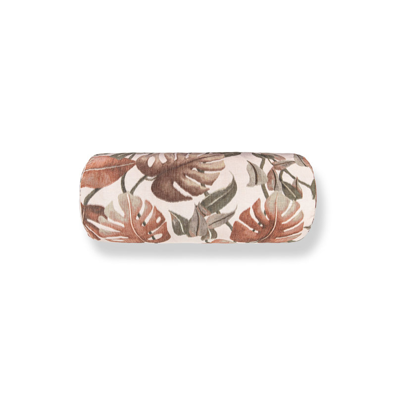 PROVENCE PILLOW, Terra Cotta Rainforest Warp Print