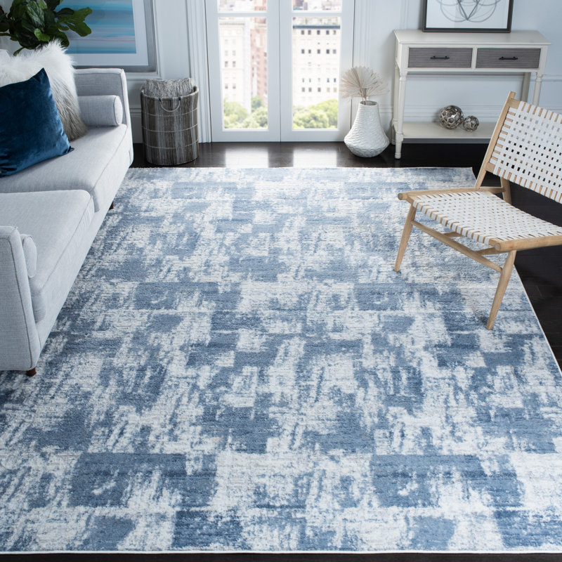 Tapis abstrait Joziah 700 Performance, Rectangle 9 pi x 12 pi