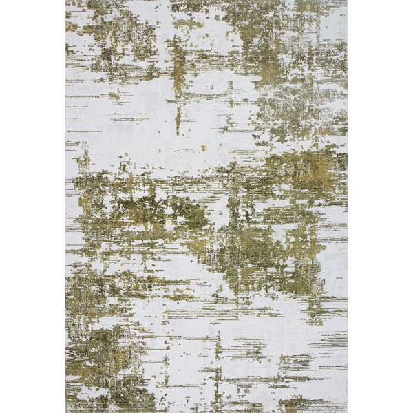 Lofy Samara Cotton Machine Washable Abstract Rug - Wayfair Canada