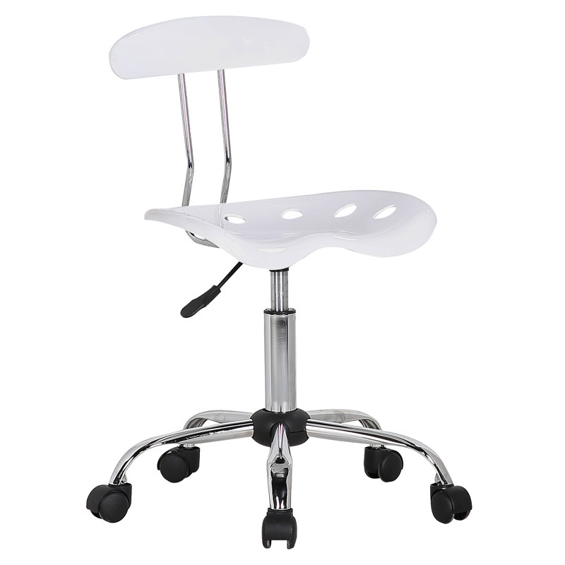 Chaise de travail Harrell, Blanc