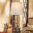 2 Set Of Rustic Table Lamps For Living Room, Farmhouse Antler Western Bedside Lamps For Bedroom With 2 USB Charging Port, 3-Way Dimmable Resin Nightstand Lamps With Shade Decor, LED Bulbs Included