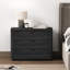 Table de chevet gris anthracite