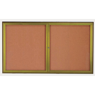 Tableau d'affichage fermé