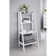 Mcfadden 4 Tier Wooden Ladder Shelf Unit Bathroom - White