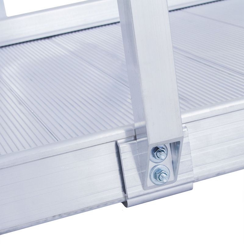 Silver Spring Modular Ramp, 8" H x 36" W x 96" L
